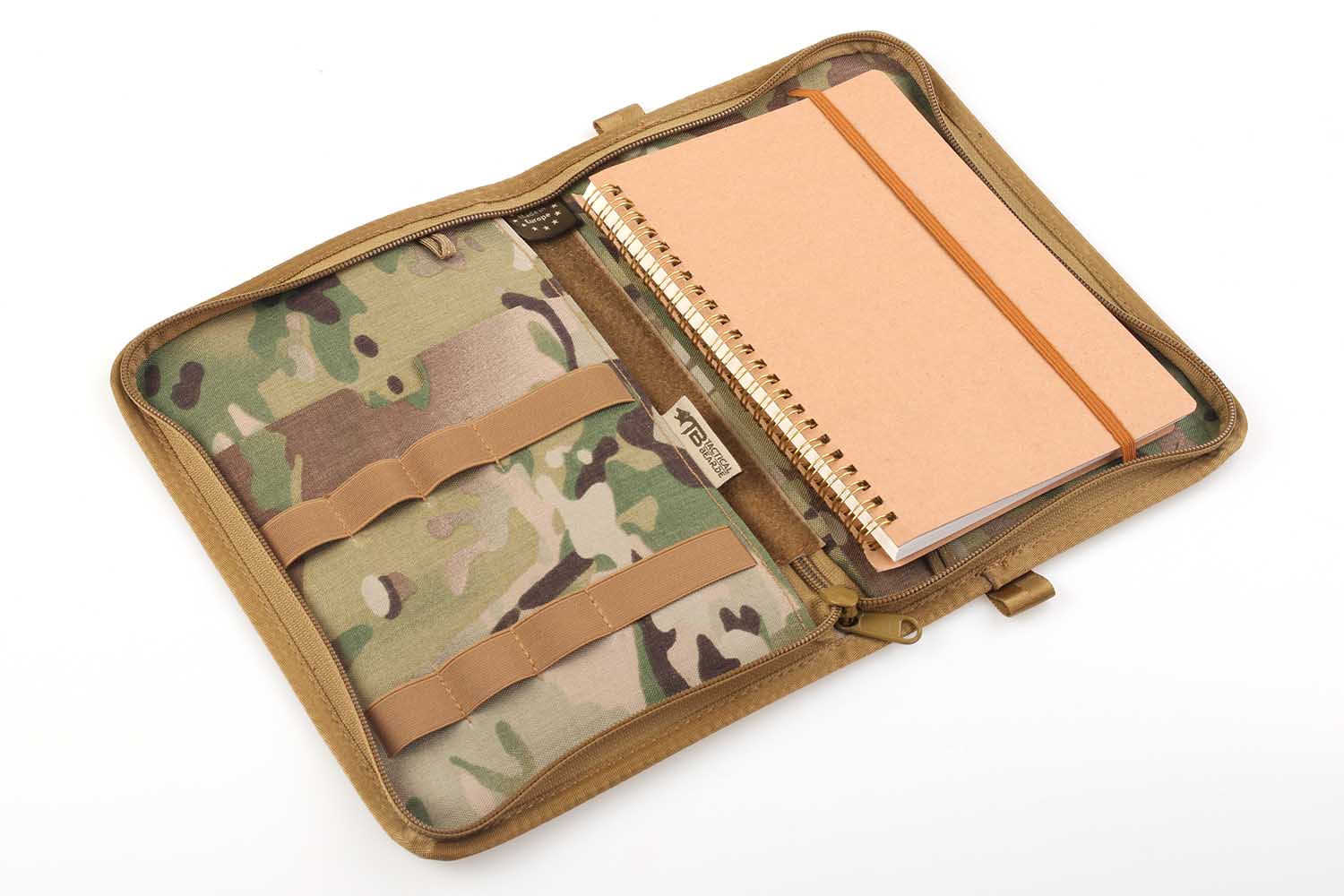 Notizbuchhülle DIN A 5, mulicam grün, inkl. Notizbuchhülle