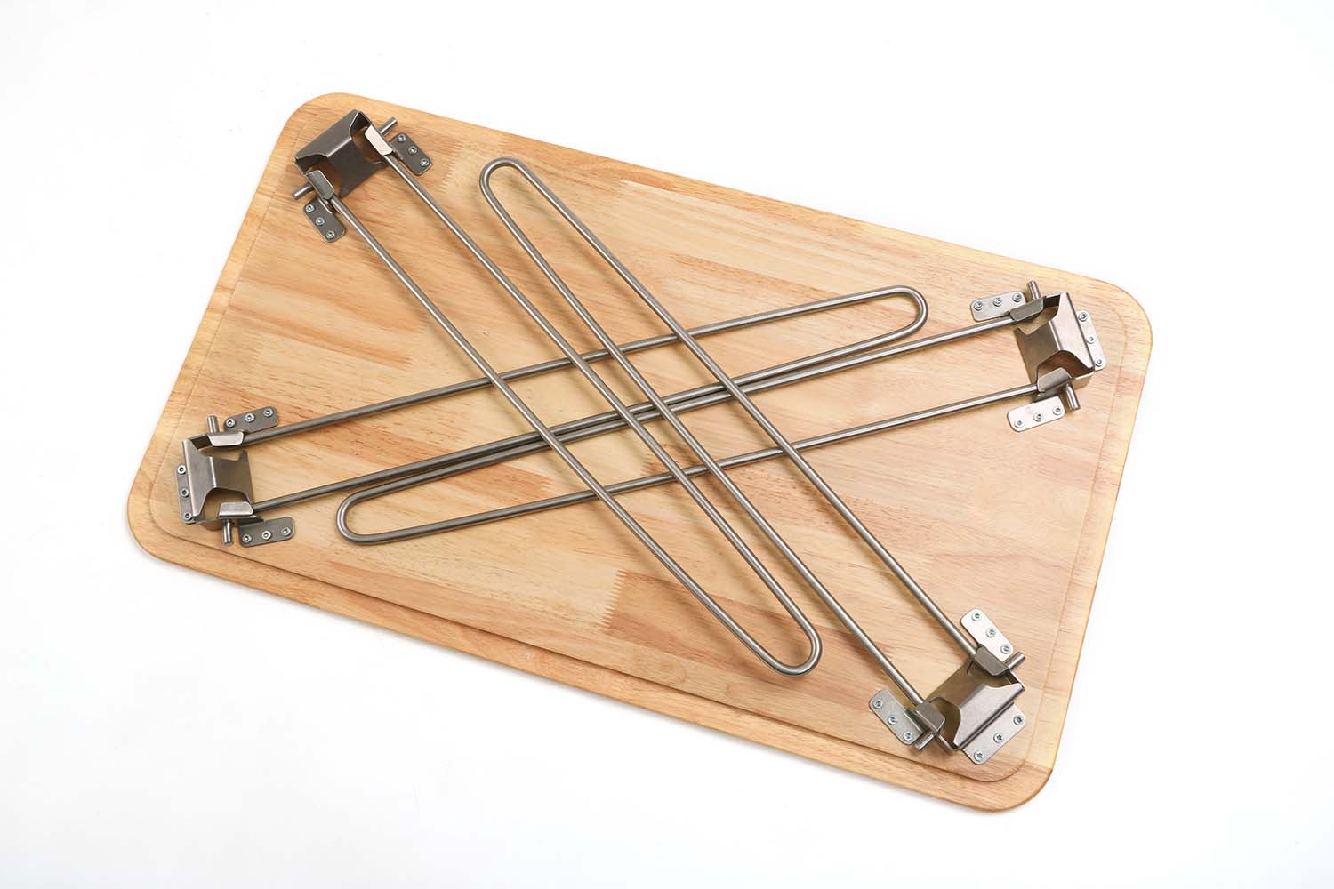 Ansicht, Bambusdeckel 90l Trafobox, eingeklappt