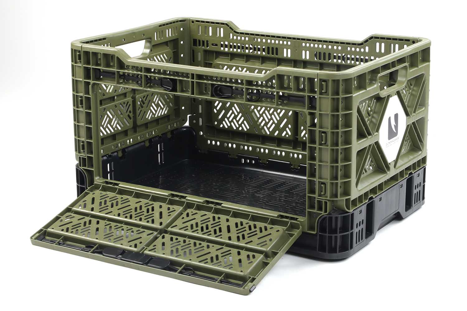 Transformerbox, Klappbox, oliv, 48l