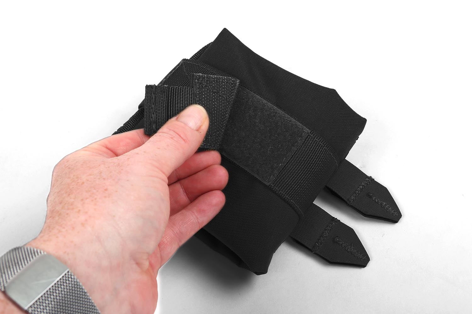 Detailaufnahme, Dump Pouch, schwarz Detailaufnahme, Dump Pouch, schwarz