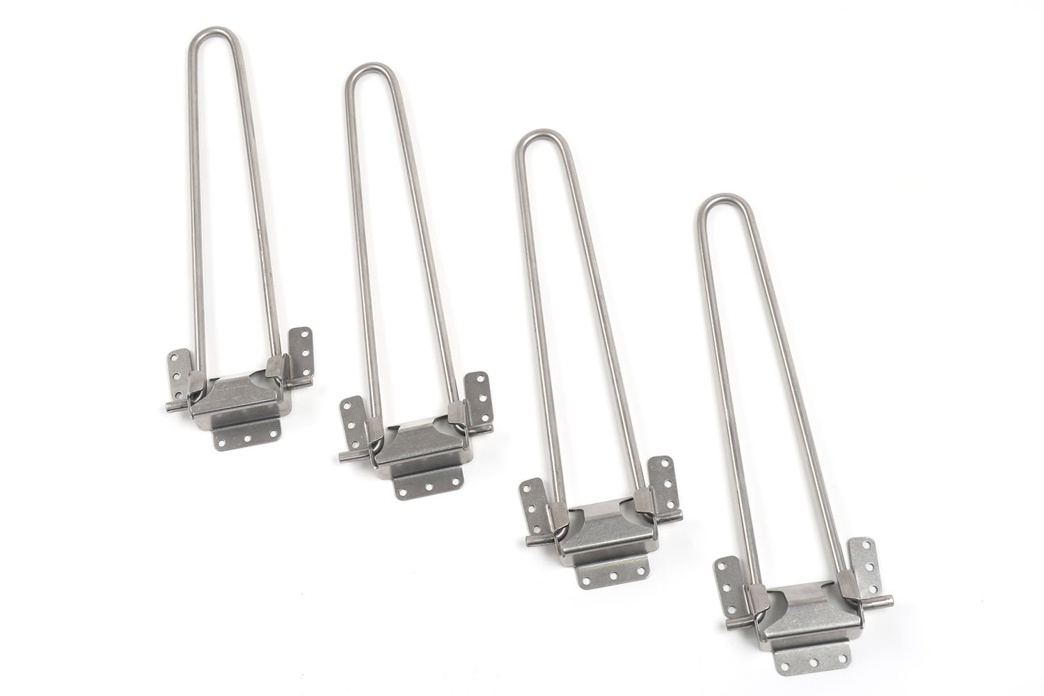 4er-Set, Klappfüße für Bambusdeckel 48l Transformerbox 4er-Set, Klappfüße für Bambusdeckel 48l Transformerbox