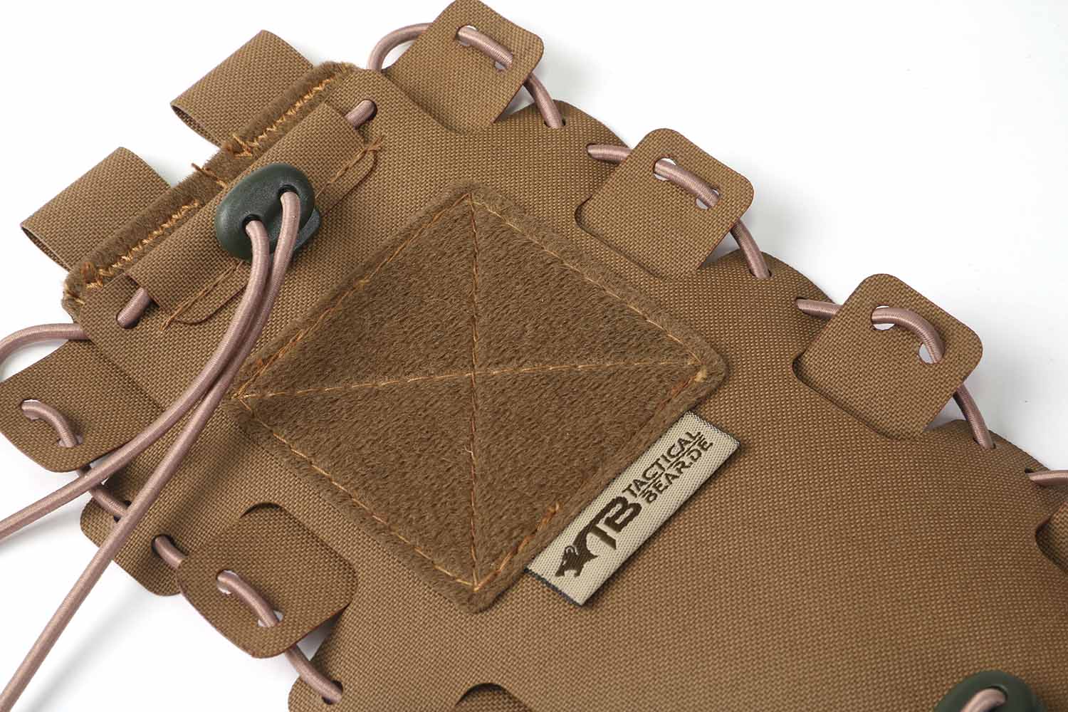 Bottlebag mit Flausch für Patches Bottlebag mit Flausch für Patches