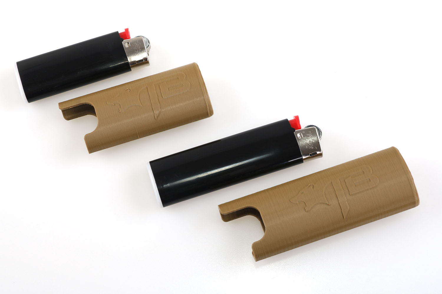 Feuerzeughülle inkl. Feuerzeug