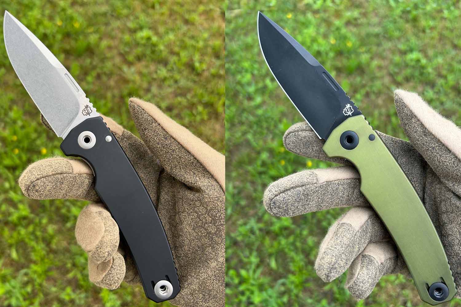 Alu Sepp, Klappmesser von OA, grün oder schwarz Alu Sepp, Klappmesser von OA, grün oder schwarz
