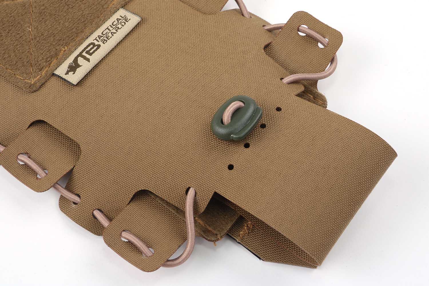 Bottlebag mit Gummiband und Kordelstopper Bottlebag mit Gummiband und Kordelstopper