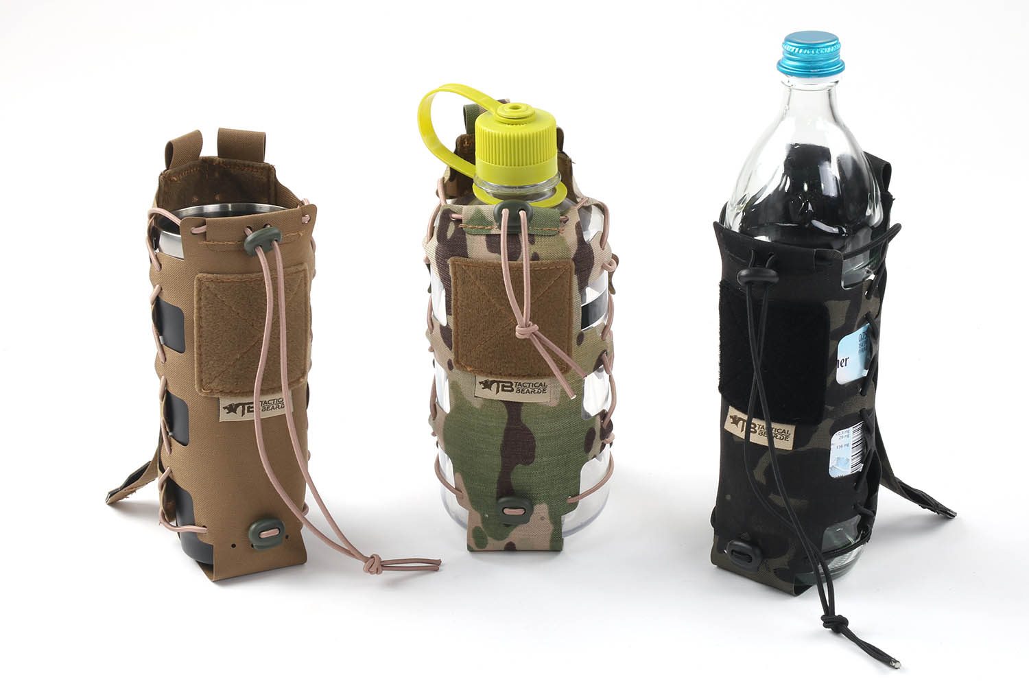 Flaschenhalter, mit MOLLE-System, für verschiedene Flaschengrößen passend Flaschenhalter, mit MOLLE-System, für verschiedene Flaschengrößen passend