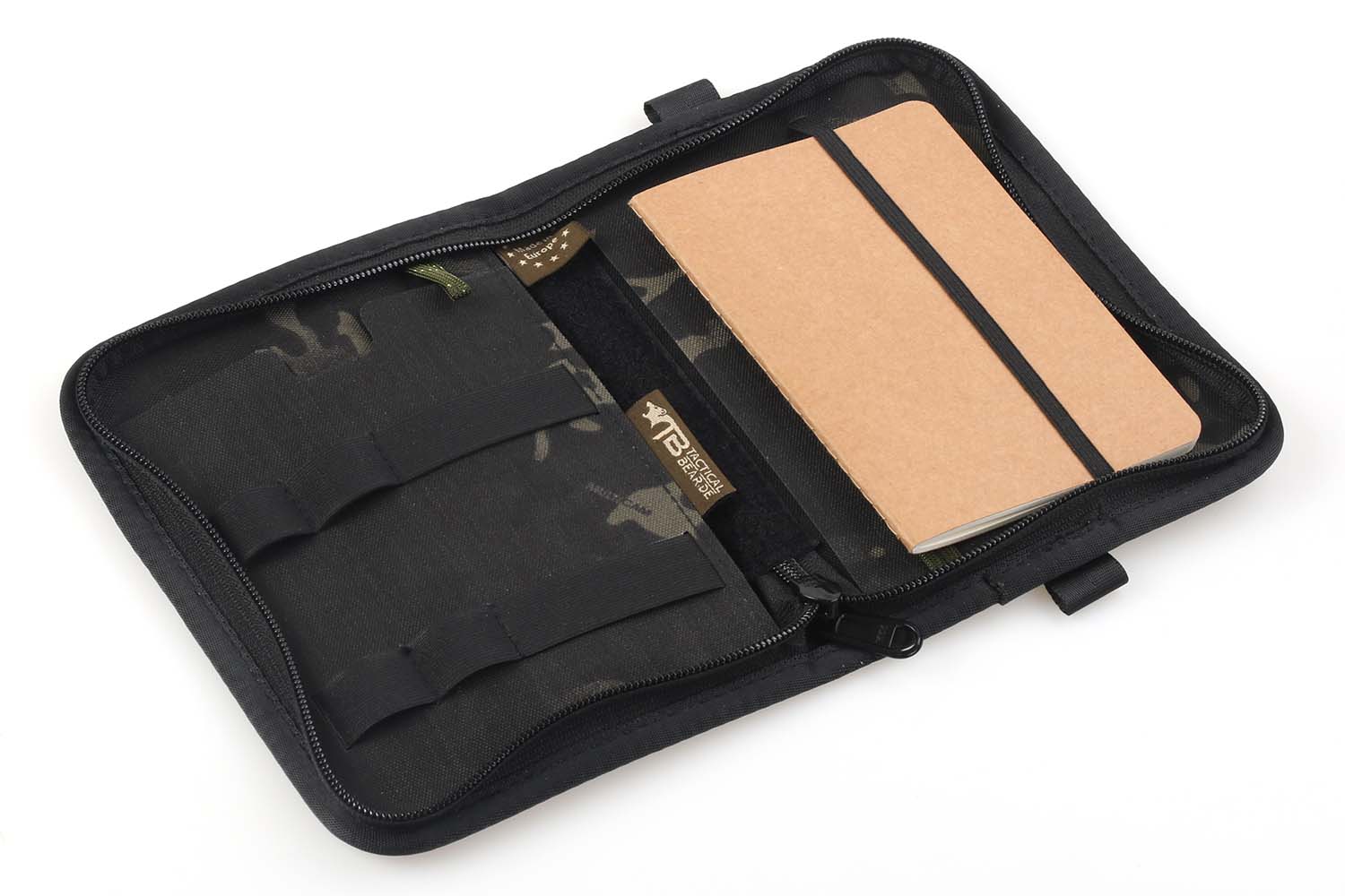 Notizbuchhülle DIN A 6, mulicam schwarz, inkl. Notizbuchhülle