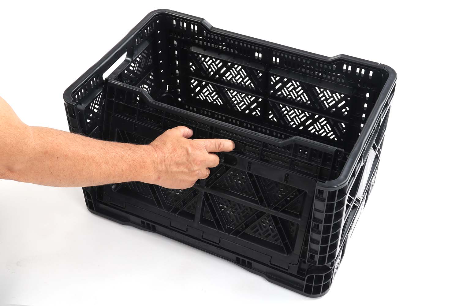 Klappbox, schwarz 48l Klappbox, schwarz 48l