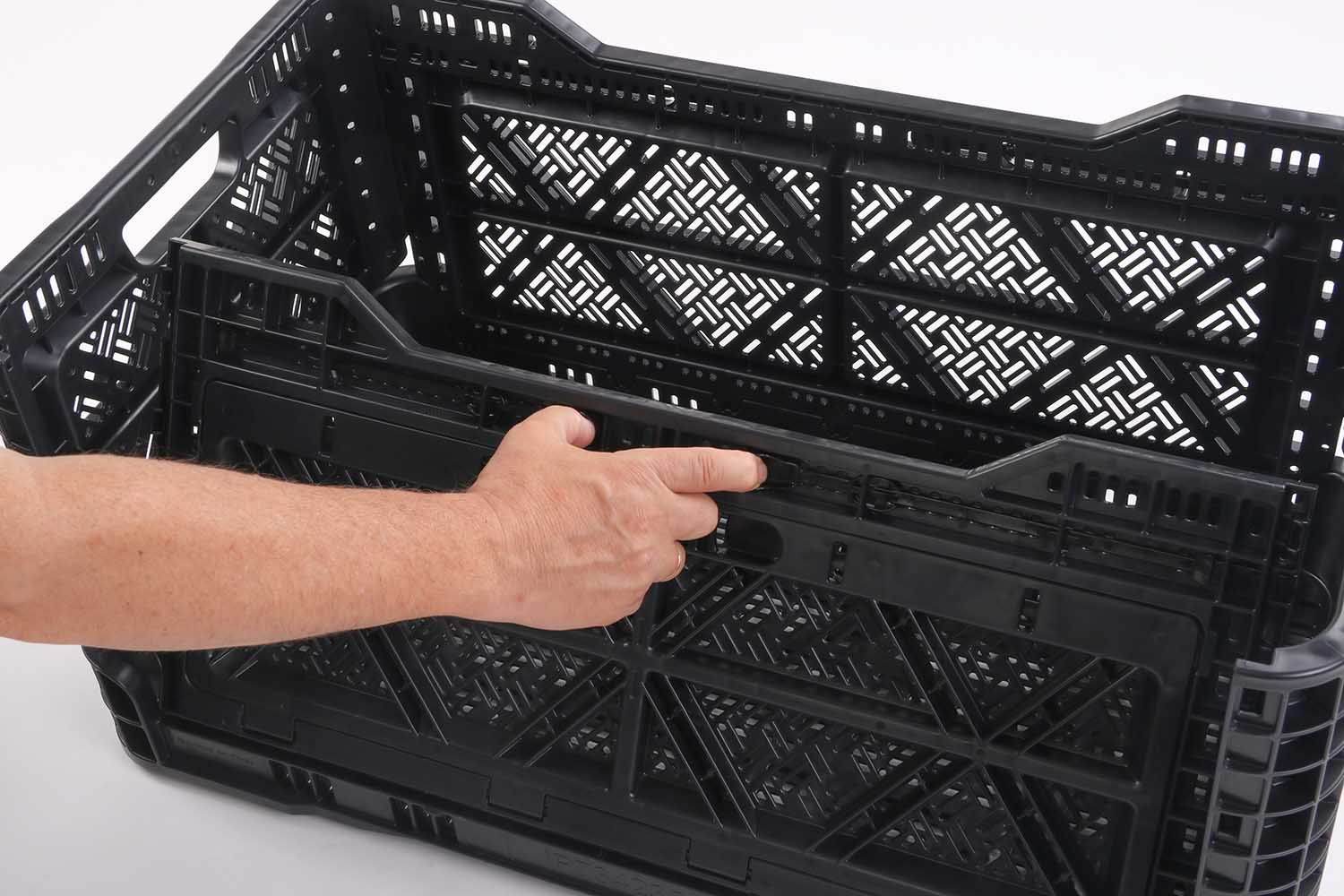 robuste Staubox 90l, schwarz robuste Staubox 90l, schwarz