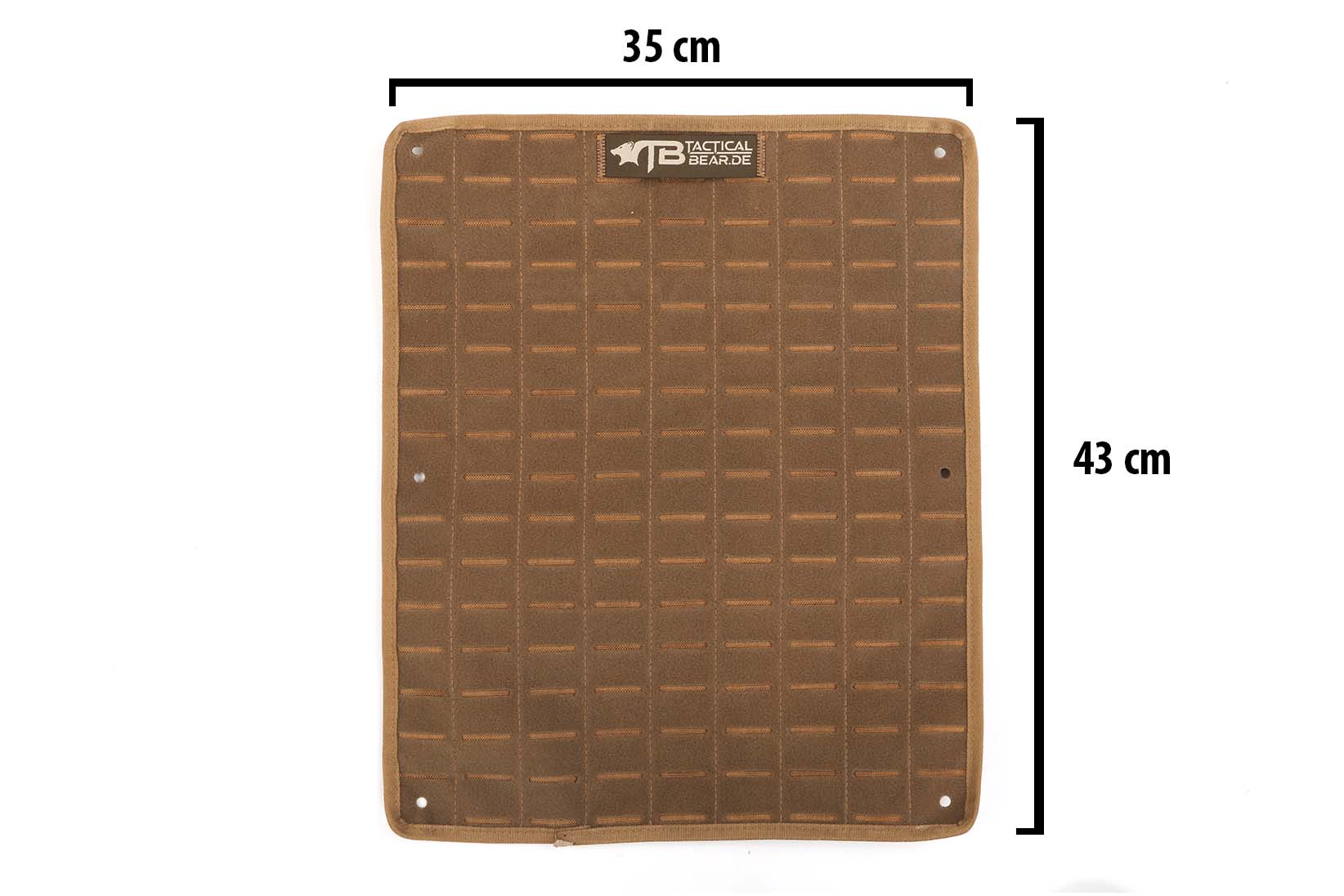 Maße Molle-Klett-Panel Maße Molle-Klett-Panel
