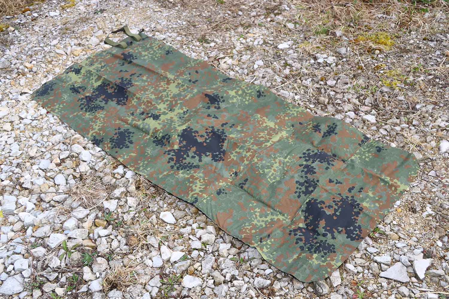 Schießmatte, ausgebreitet