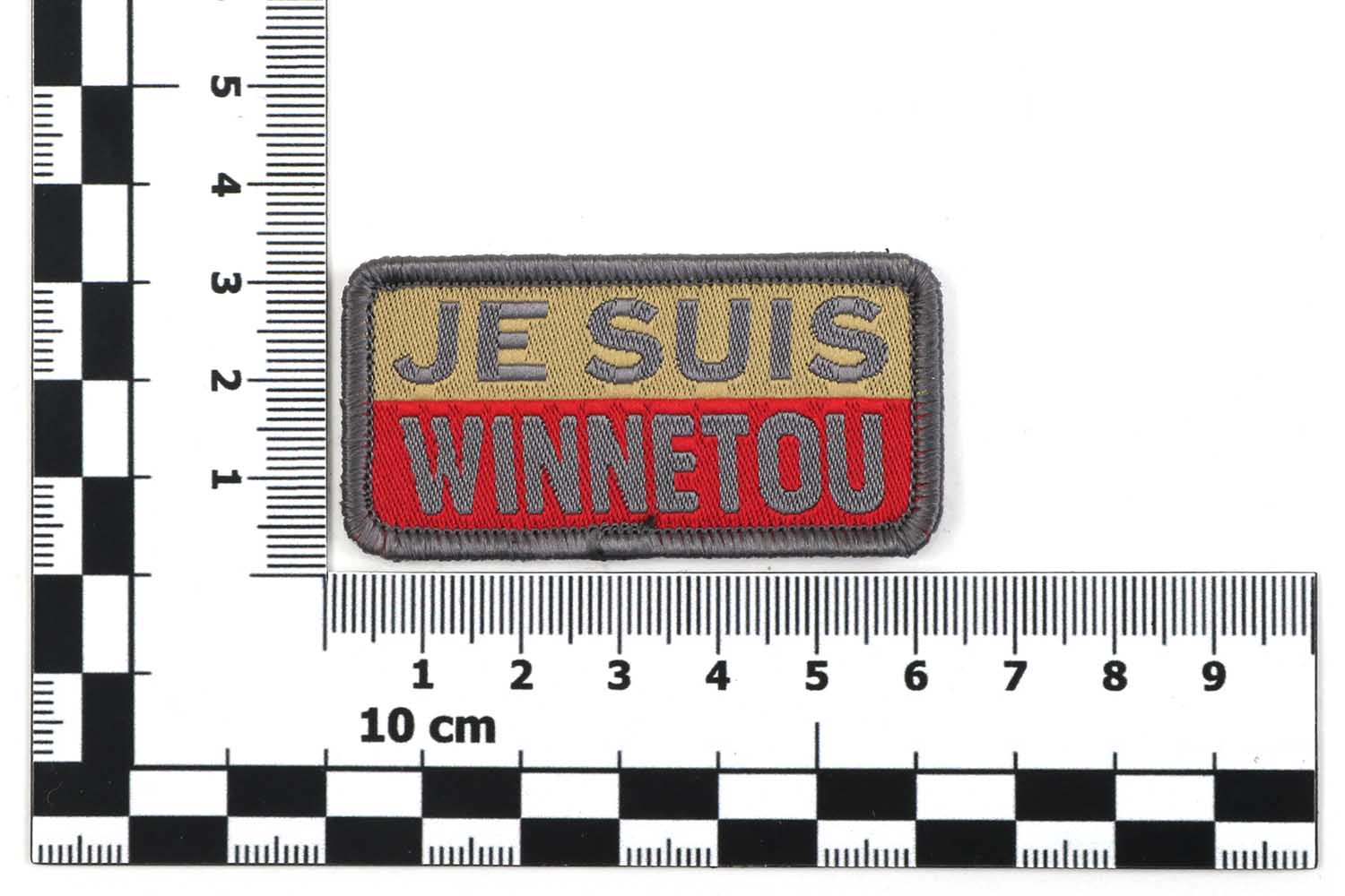 Maße, Morale Patch - Je Suis Winnetou Maße, Morale Patch - Je Suis Winnetou