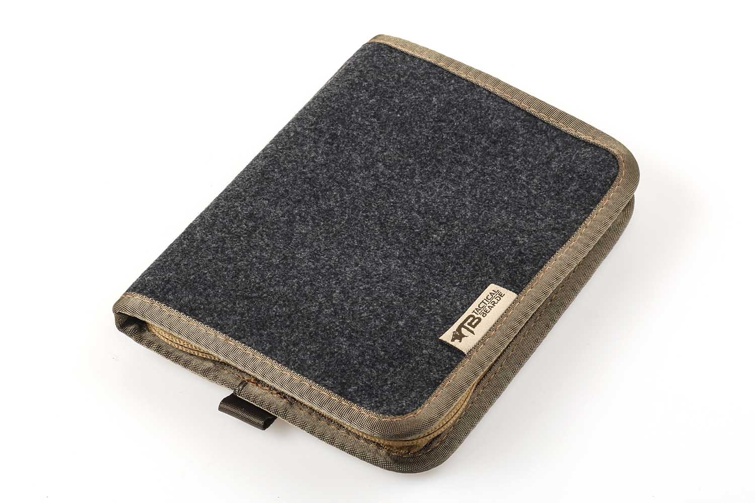 Notizbuchhülle DIN A 6, CORLODA® grau