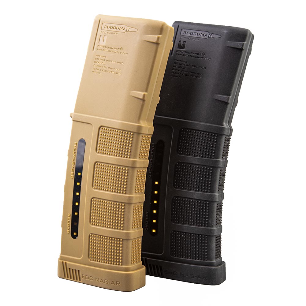 Outstandards Smart Powerbank in schwarz und coyote Outstandards Smart Powerbank in schwarz und coyote