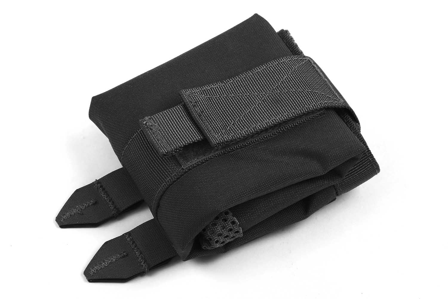 faltbare, Dump Pouch, schwarz faltbare, Dump Pouch, schwarz