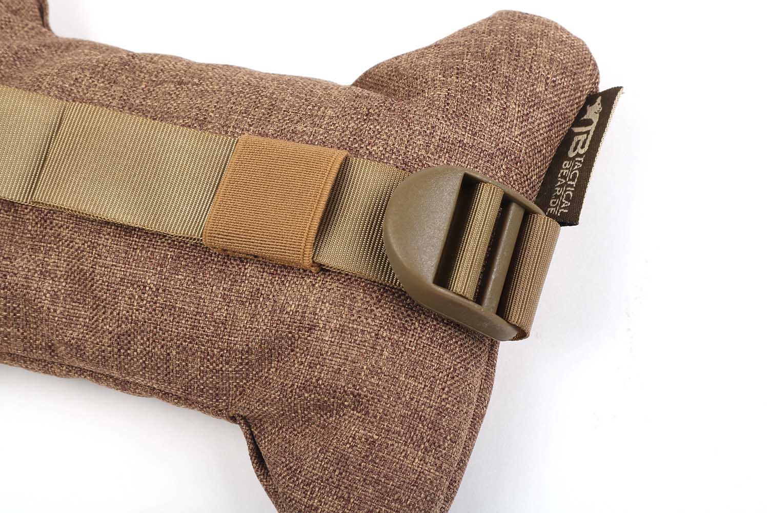 Detailaufnahme, Gewehrunterlage, Dead Mole, braun