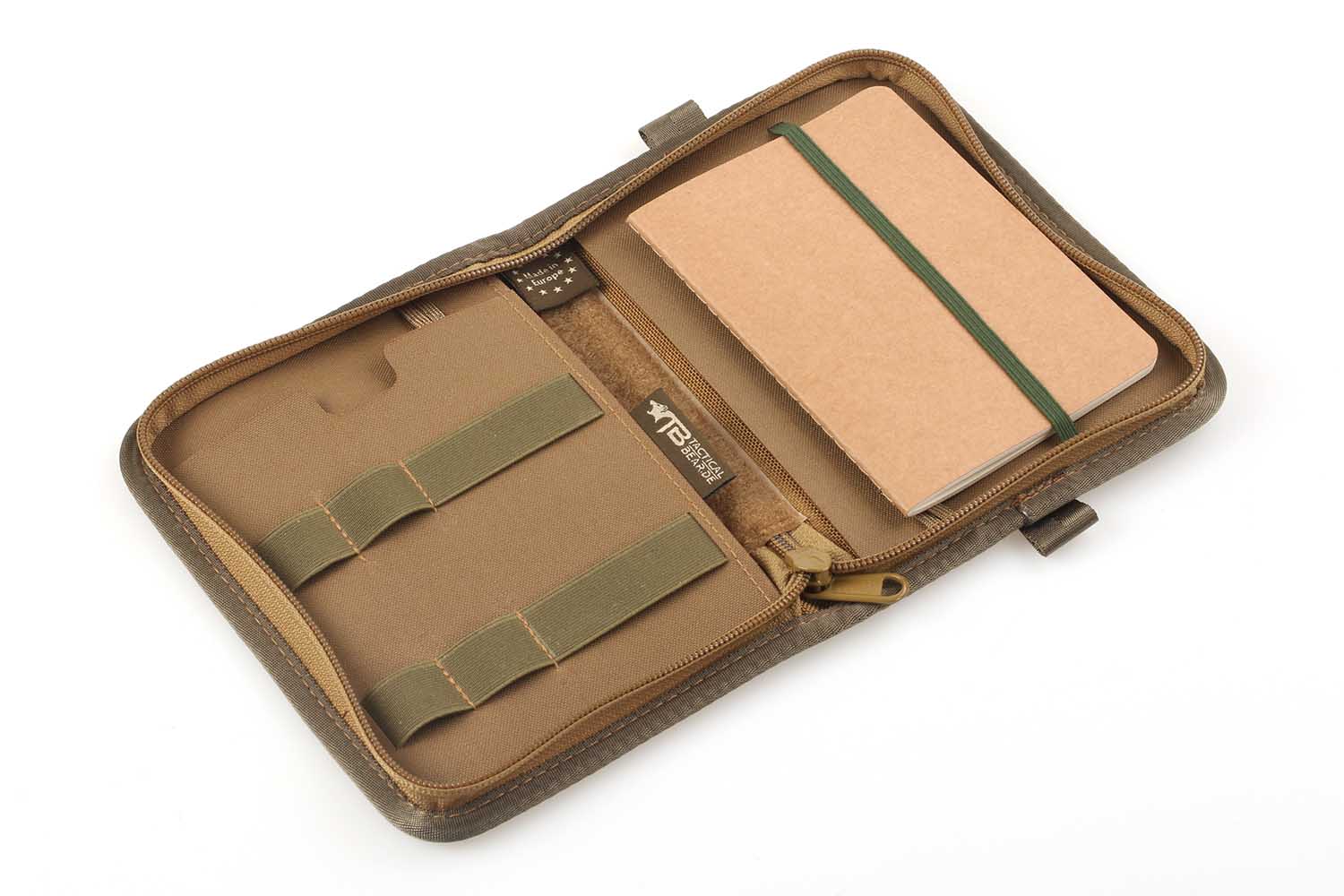 Notizbuchhülle DIN A 6, CORLODA® grau, inkl. Notizbuchhülle