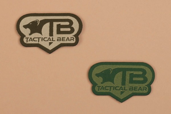 Klettpatch, Tactical Bear, coyote, grün